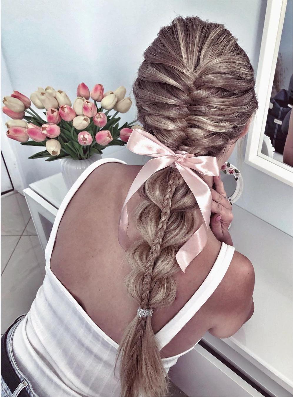 fishtail braided hairstyle via zhanna_syniavsk