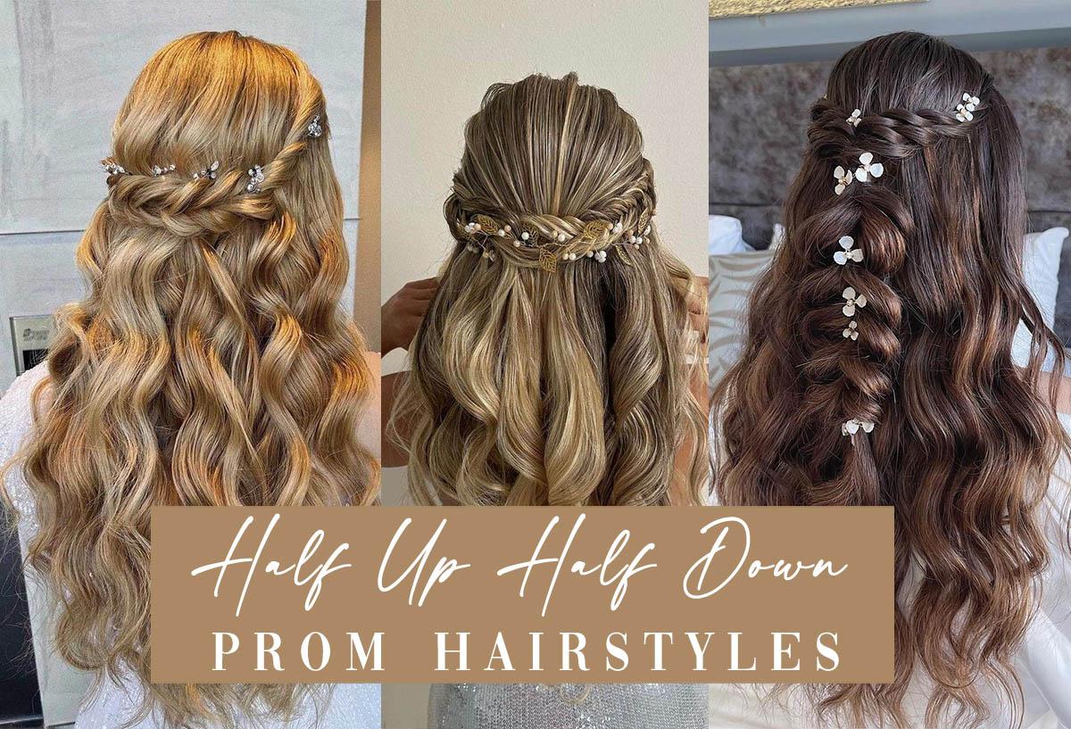 Half Up Half Down Prom Hairstyles