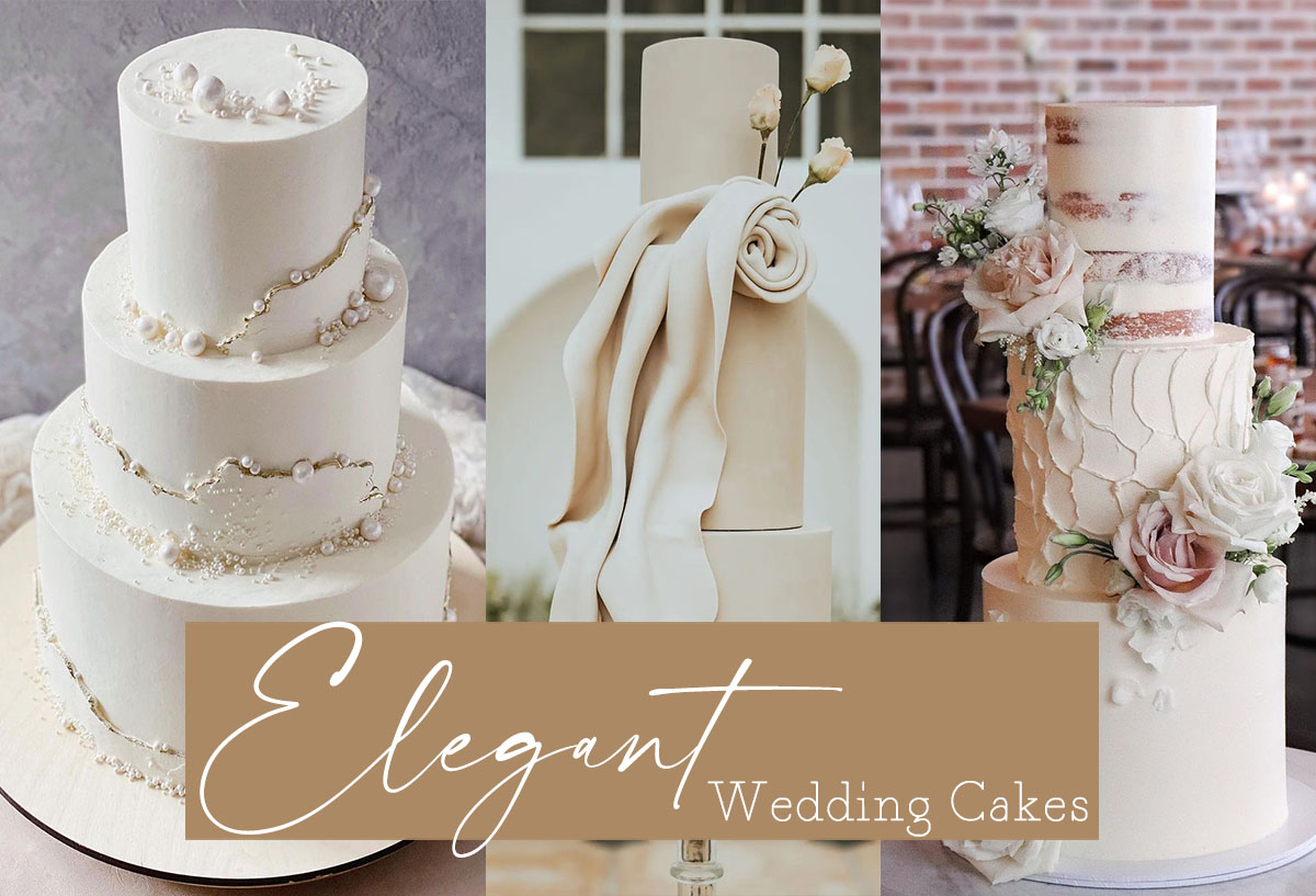 elegant wedding cakes