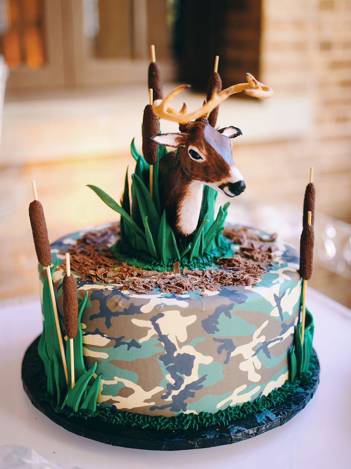 Grooms Cake - Country Deer Hunting Theme