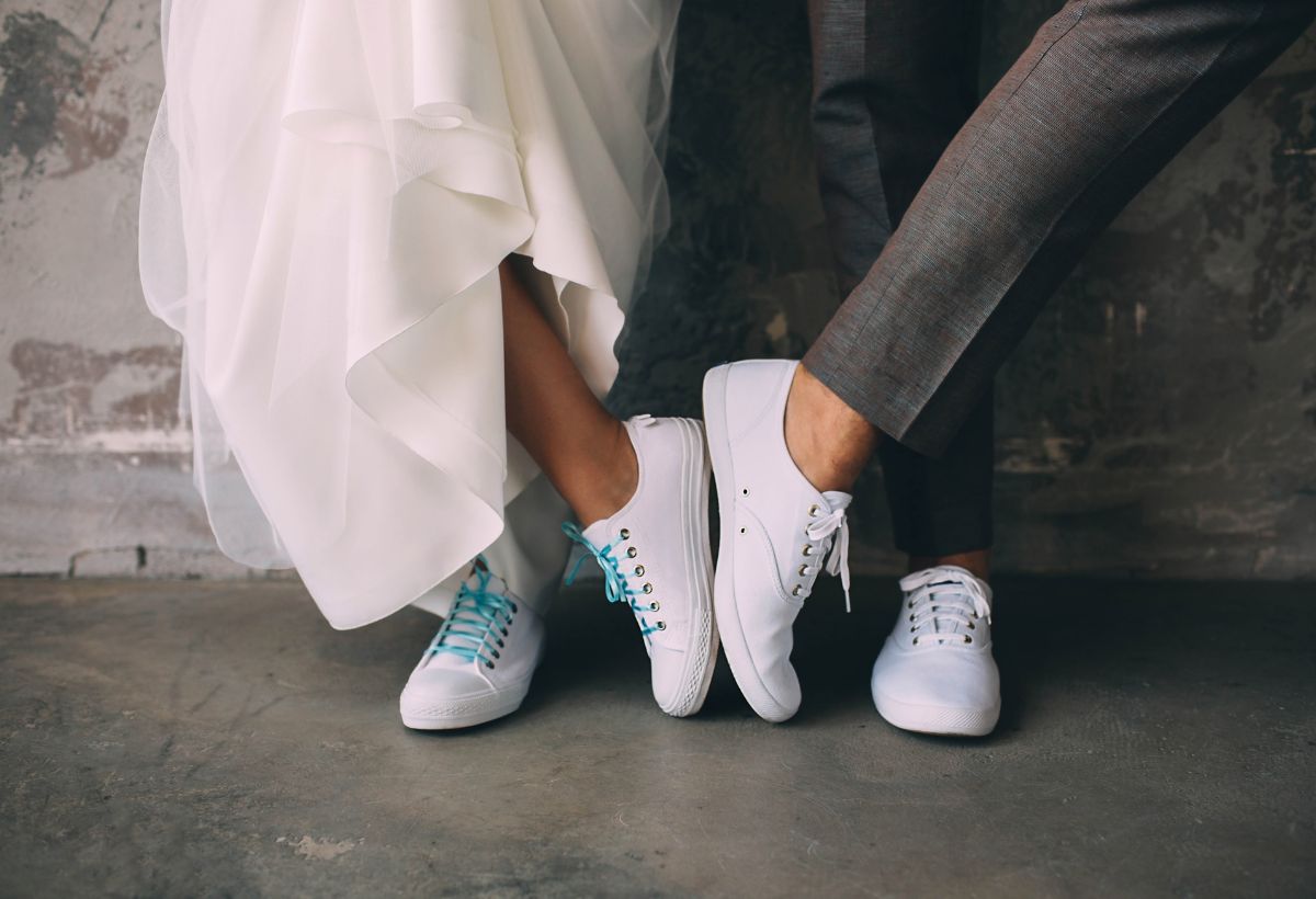 Wearing Sneakers at Your Wedding 1