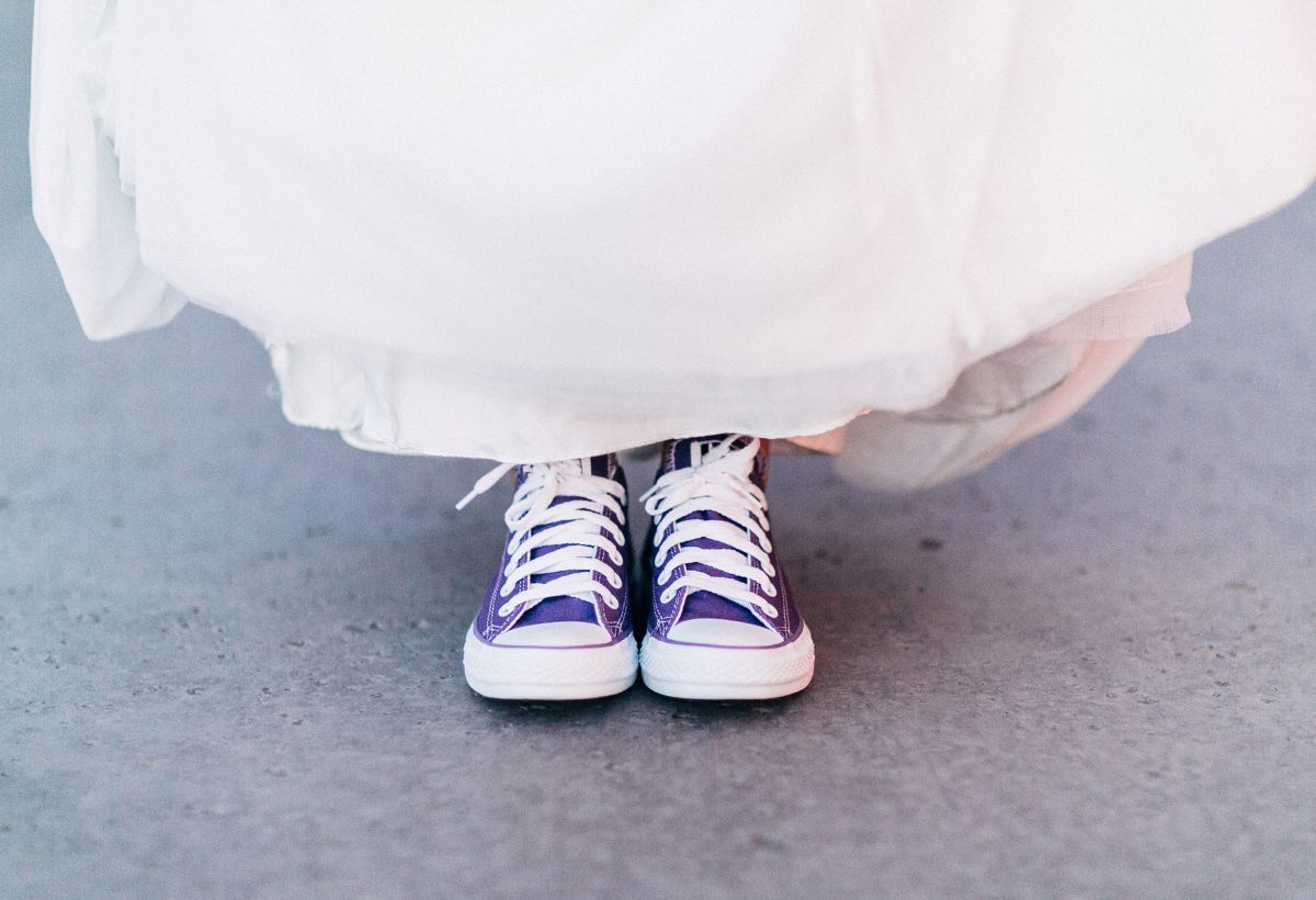 Wearing Sneakers at Your Wedding 2