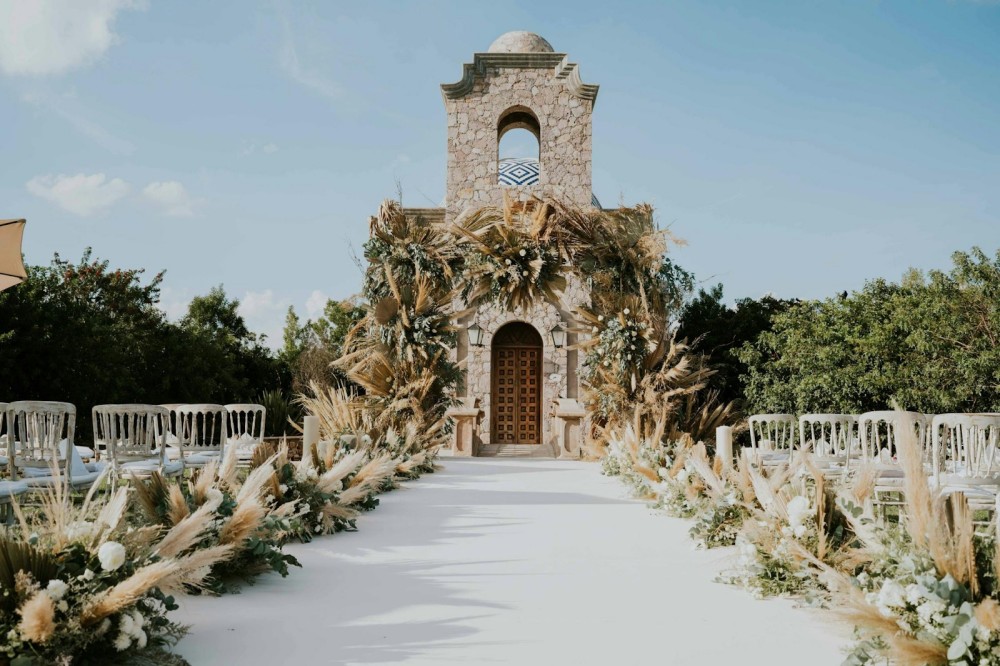 boho wedding arch